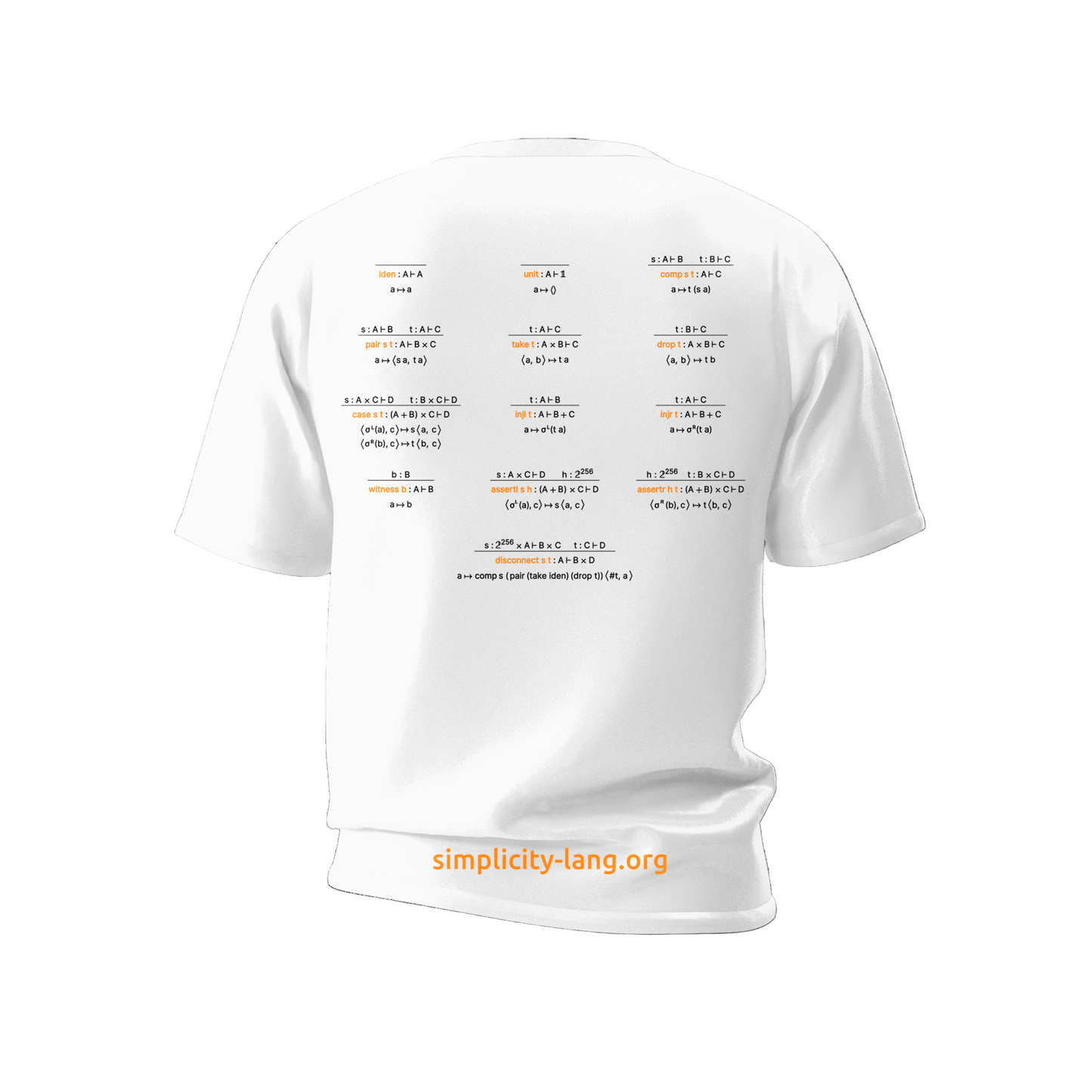 White Simplicity t-shirt