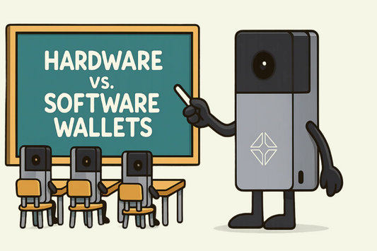 Bitcoin hardware wallet vs software wallet