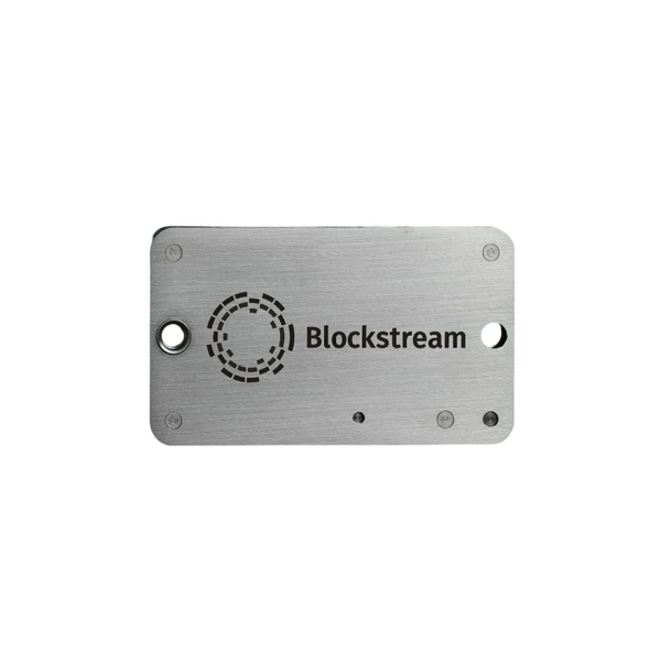 Blockstream Female Blockstream Metal Offline Backup
