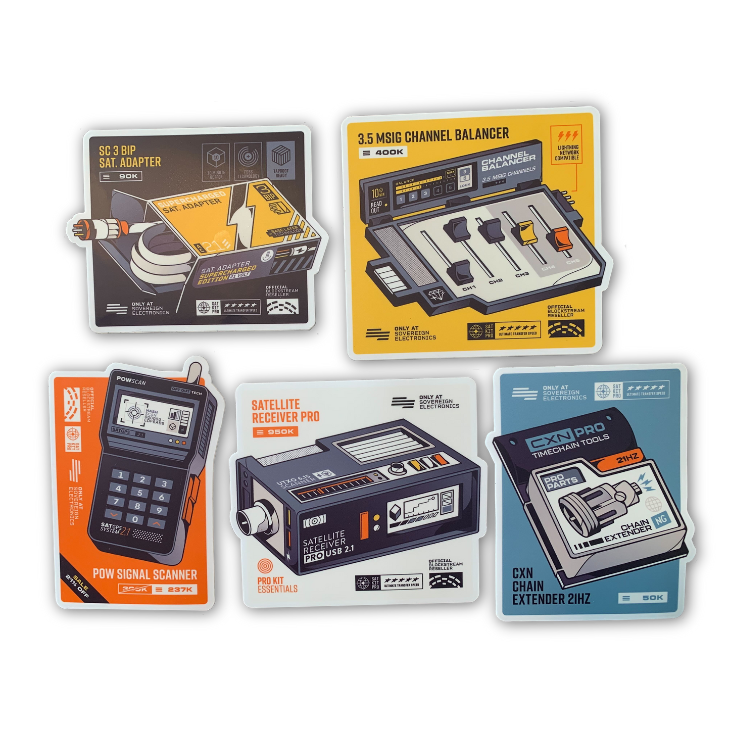 Sovereign Electronics Sticker Bundle